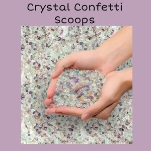 pr-made confetti scoops